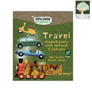 Little Pasta Organics Travel Shaped Pasta with Spinach & Tomato 300g (BB: