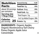 Eden Apple Cherry Butter  482g Organic