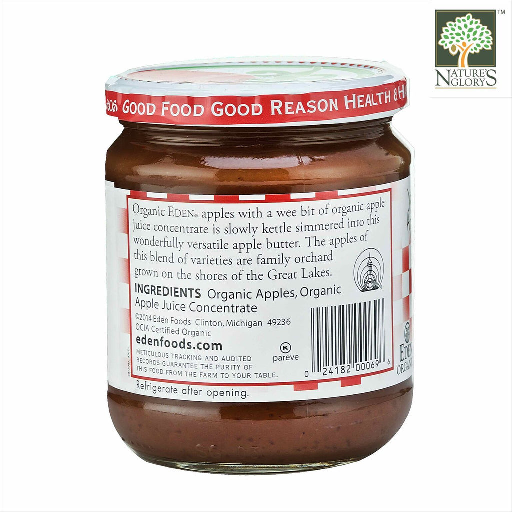 Eden Apple Butter Spread 482g Organic Nature's Glory Singapore