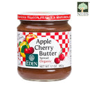 Apple Cherry Butter Spread Eden Organic 482g