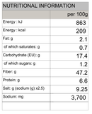 Hijiki Nature's Glory 50g/500g (Seaweed) (Best before: Approx.1 year)