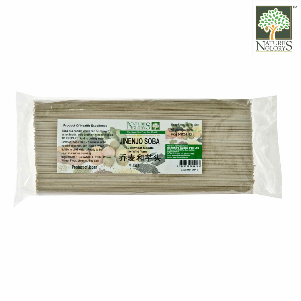 Jinenjo Soba, Japanese Buckwheat-Wild Yam Noodle - Nature's Glory