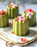 Kanten Flakes -Panna Cotta Dessert