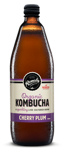 Remedy Organic Kombucha Cherry Plum 750ml