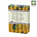 Zum Bar Goat's Milk Soap, Citrus Mint 3 oz - Back View
