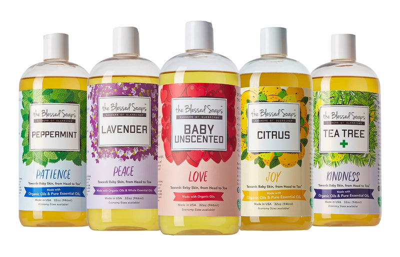 Be Blessed with Blessed Soaps® Castile Soaps