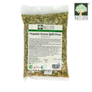 Green Split Peas Nature's Glory 400g Organic (Best before: Approx. 1 year)
