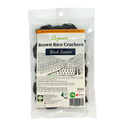 Black Sesame Brown Rice Crackers Genmai Life 60g Organic(BB: Feb 16,2027)