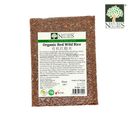 Wild Red Rice Nature's Glory 1kg Organic (NA 8131P) (Best before: Approx. 1 year)