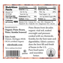 Pinto Bean Eden 425g Organic (Best before: Sept 09,2029)