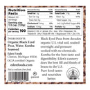 Black Eyed Pea Eden 425g Organic(BB: July 22,2029)