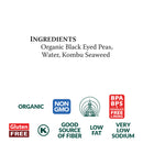 Black Eyed Pea Eden 425g Organic(BB: July 22,2029)