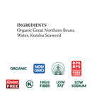Great Northern Bean Eden 425g Organic (BB: August 14,2029)
