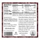 Kidney Bean (Dark Red) Eden 425g Organic(BB: August 19,2029)