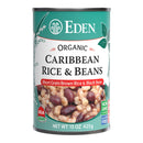 Rice & Caribbean Black Bean Eden 425g Organic(BB: Feb. 11,2029)