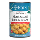 Moroccan Rice & Garbanzo Beans, Organic Eden 425g(BB: May 19,2029)