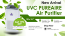 PureAire UVC Air Purifier (JustLilac) – 1 Unit | H13 HEPA PM2.5 Haze Filter