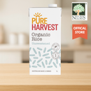 Aussie Dream Rice Milk PureHarvest (Unsweetened/Enriched with Calcium) 1litre Organic Gluten Free NETT(BB: Feb 04,2027)