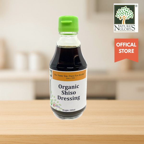 Organic Shiso Dressing Nature's Glory 200ml(BB: May 07,2026)