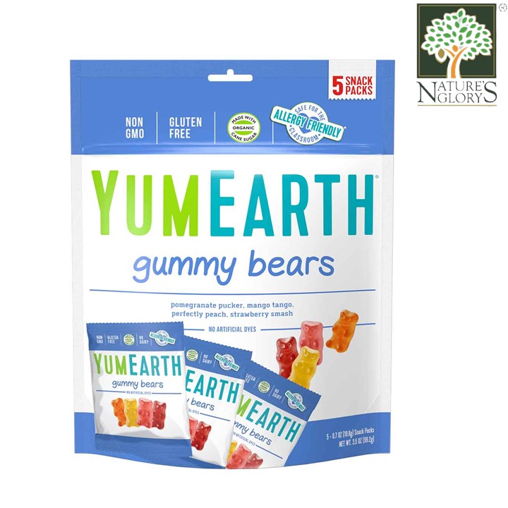 Yummy Earth Gummy Bears 99.2g (BB: July 25,2025)