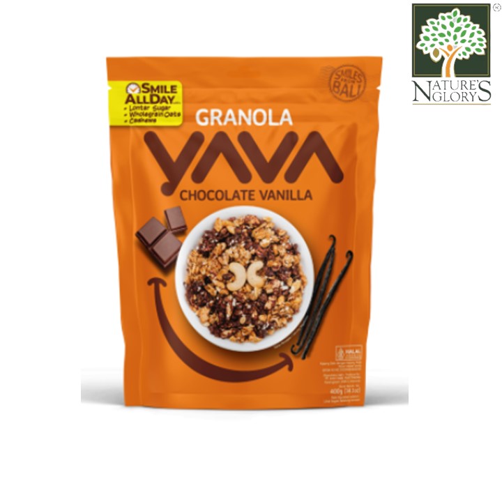Chocolate Vanilla Granola with Cashews YAVA 200g (BB: May 29,2026)
