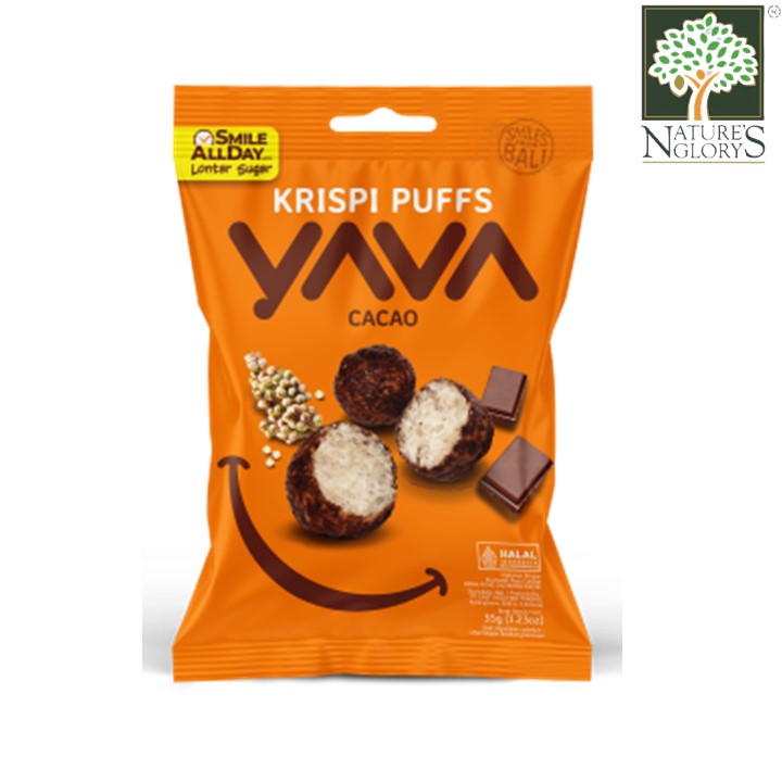 Krispi Puffs Cacao YAVA 45g ( Best before: August 09,2025)