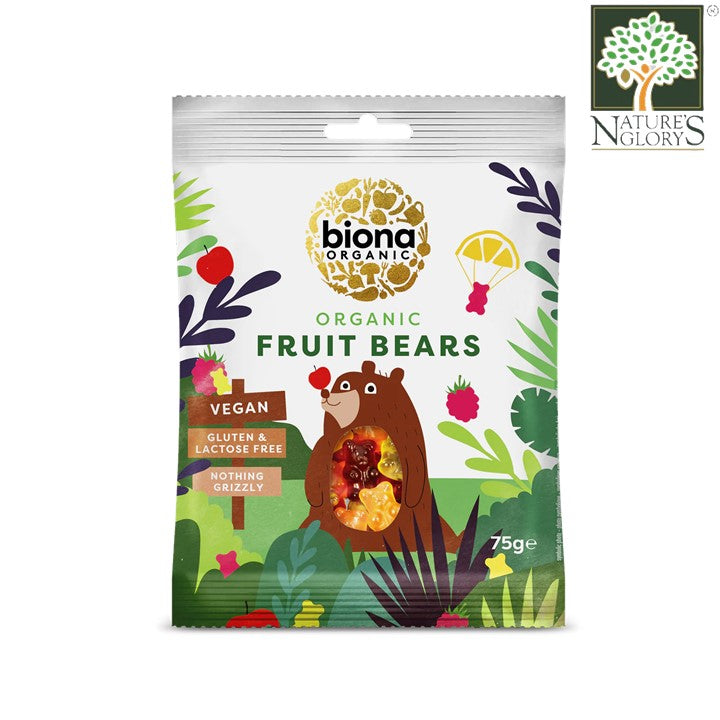 Biona Organic Fruit Bears 75g (BB: May 2024)