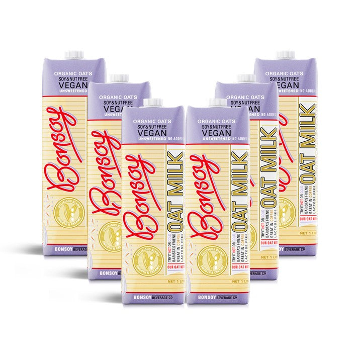 Bonsoy Oat Milk Unsweetened 1L (Bb: October 25,2026)