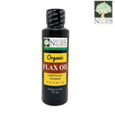 Organic Flax Oil Cold Pressed & Unrefined 237mL Nature's Glory ( BB: November 2026)