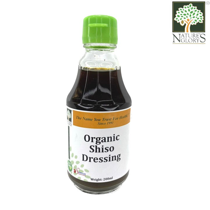 Organic Shiso Dressing Nature's Glory 200ml(BB: May 07,2026)