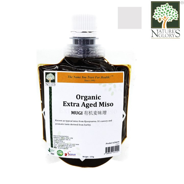 Organic Extra Aged Miso Mugi Nature's Glory 150g (BB: Feb 10,2025)