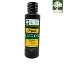 Organic Flax Oil Hi-Lignan Cold Pressed & Unrefined 237mL Nature's Glory ( BB: November 2026)