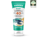 Baby Mineral Sunscreen Cream SPF 40 Badger 87mL (BB: Feb 2028)