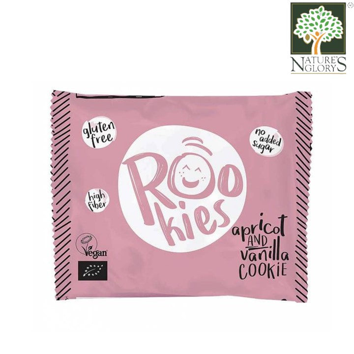 Rookies Organic Cookie Apricot & Vanilla 40g(BB: July 05,2024)