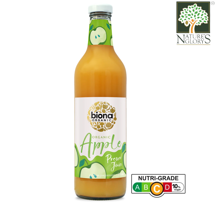 Organic Apple Pressed Juice 750mL Biona Organic(BB: September 15,2025)