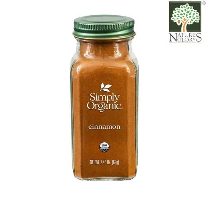 Simply Organic Powder-Cinnamon 69g (BB: September 2025)
