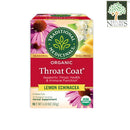 Traditional Medicinals Throat Coat Tea Lemon Echinacea 16bags Organic(BB: August 31,2028)