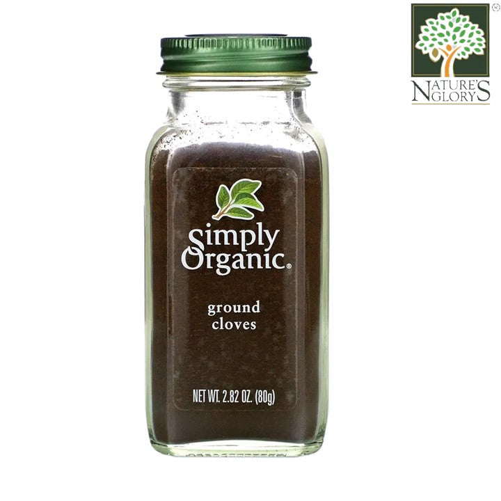 Simply Organic Ground Cloves 80g(BB:Feb 2025)