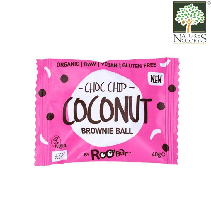 ROOBAR Coconut Brownie Ball 40g (BB: June 09,2025)