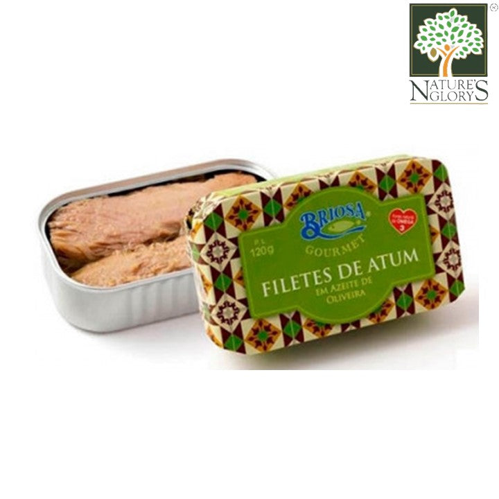 Briosa Gourmet Tuna Fillets in Olive Oil 120g (BB: May 04,2025)
