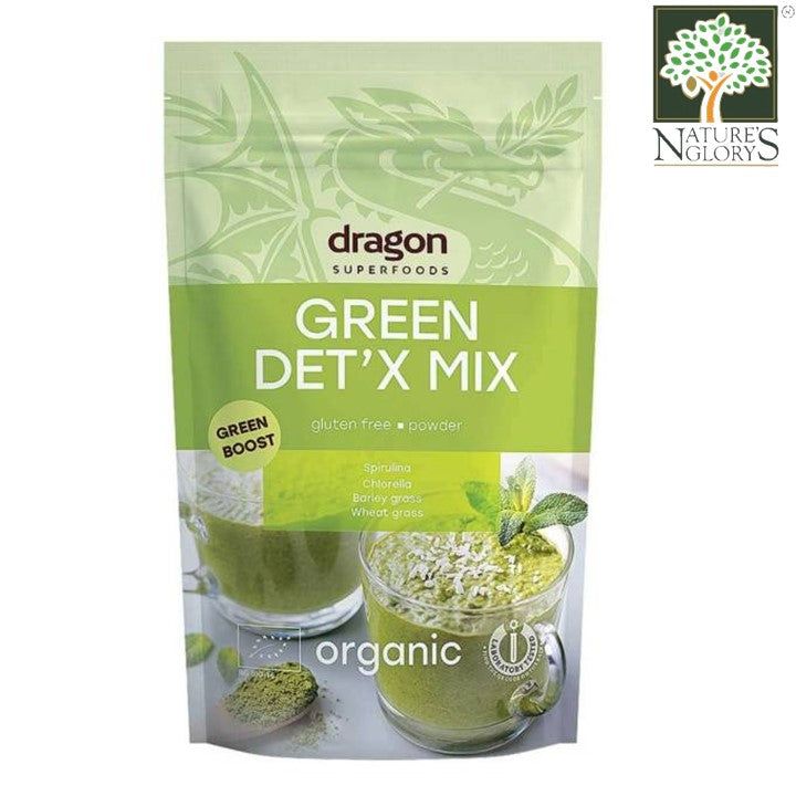 Organic Green Detox Mix Dragon Superfoods 200g (BB: September 27,2025)