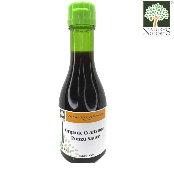 Organic Craftsman Ponzu Sauce Nature's Glory 180ml (BB: