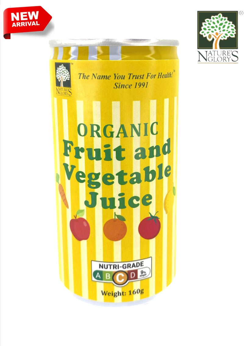 Organic Fruit and Vegetable Juice Nature's Glory 190g(BB: