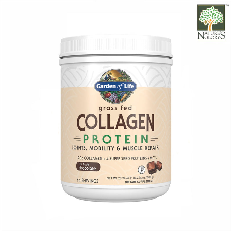 Grass Fed Collagen Protein Chocolate Powder 588g
