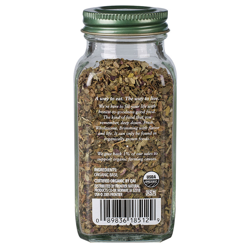 Simply Organic Spices Basil 15g (BB: April 2026)