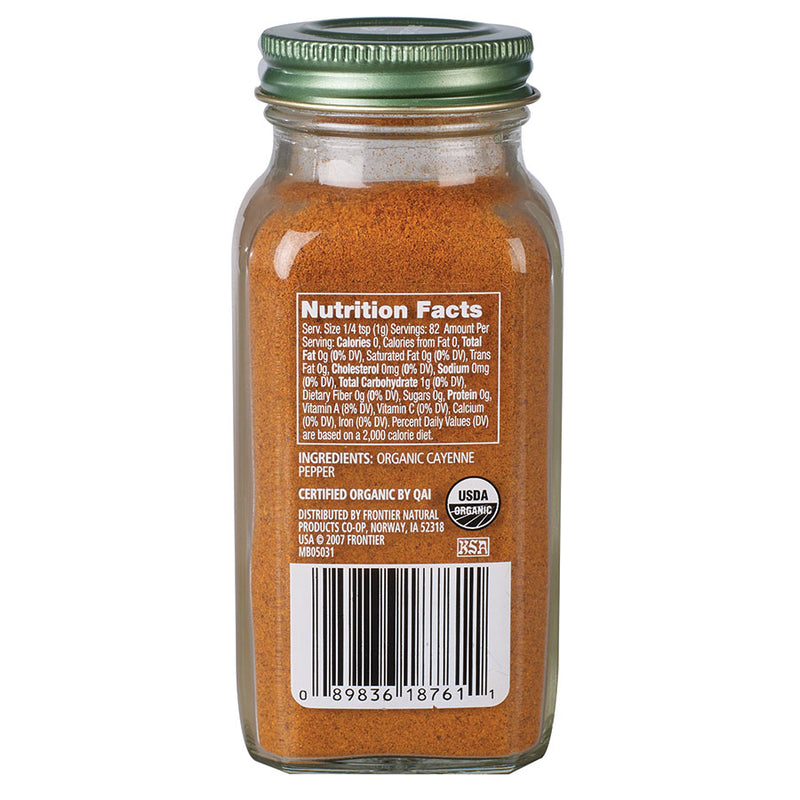 Simply Organic Spices Cayenne Pepper 71g (BB: May 2027)