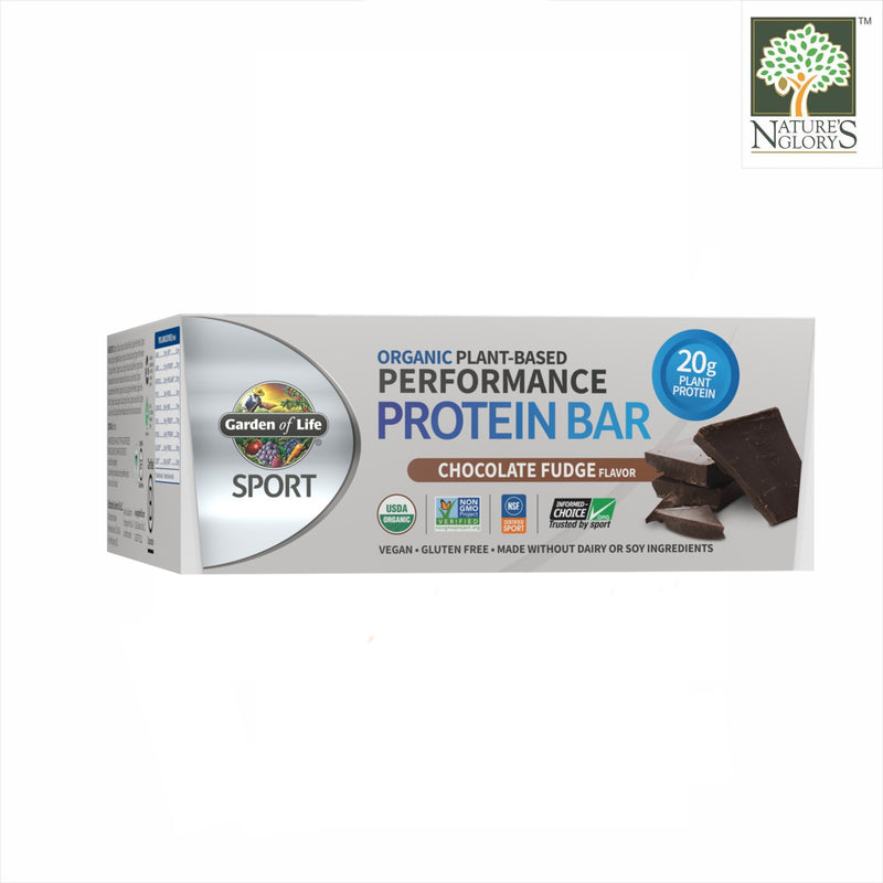 Sport Organic Plant-Based Protein Bar Chocolate Fudge 74g
