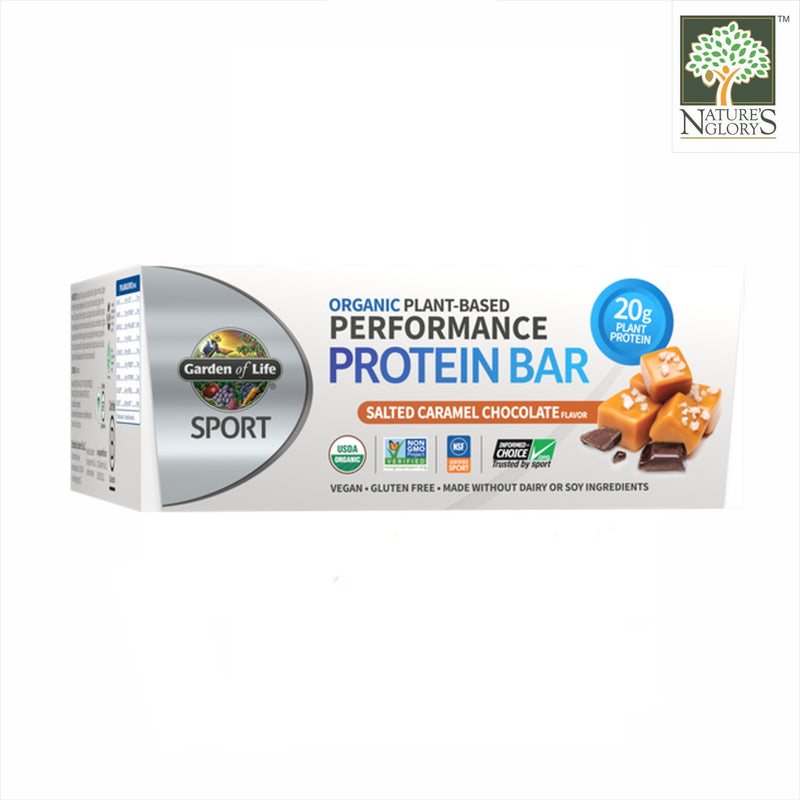 Sport Organic Pant-Based Protein Bar Sea Salt Caramel 74g