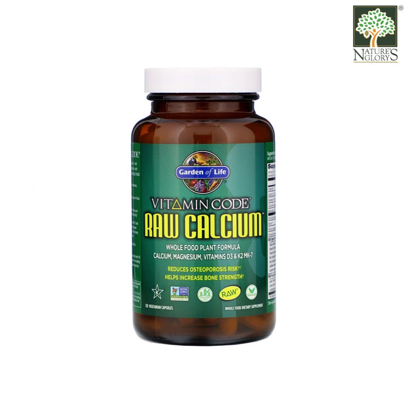 Garden of Life Vitamin Code Raw Calcium 120 Vegan Caps