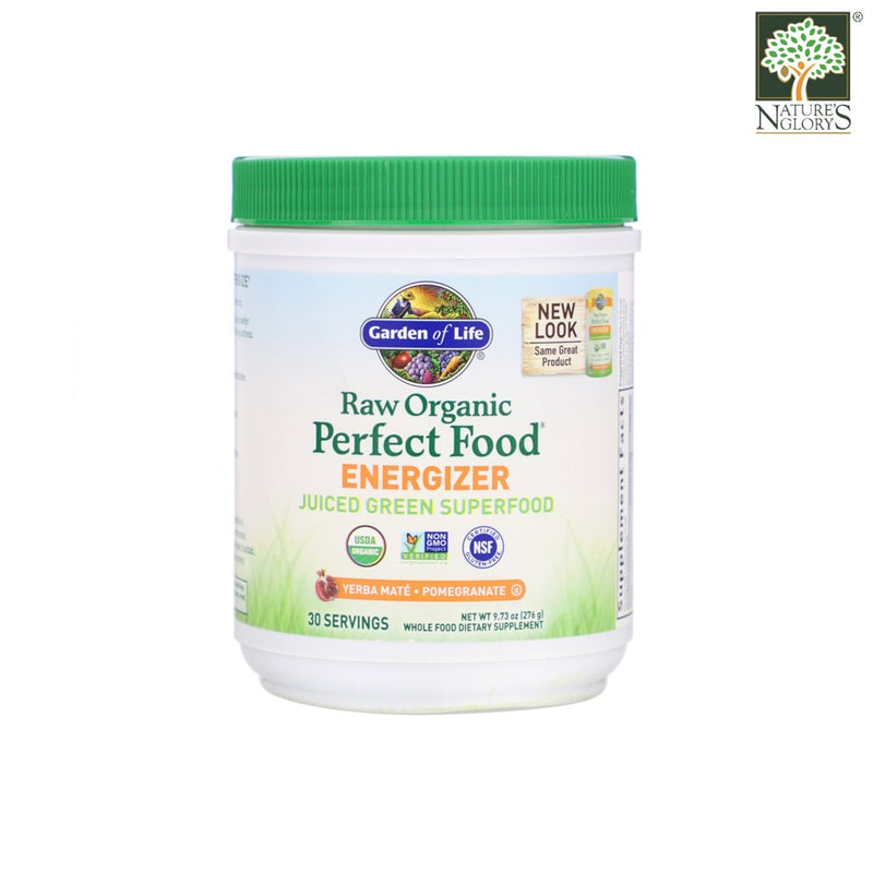 Garden of Life Raw Organic Perfect Food Energizer Yerba Mate Pomegranate 276 g